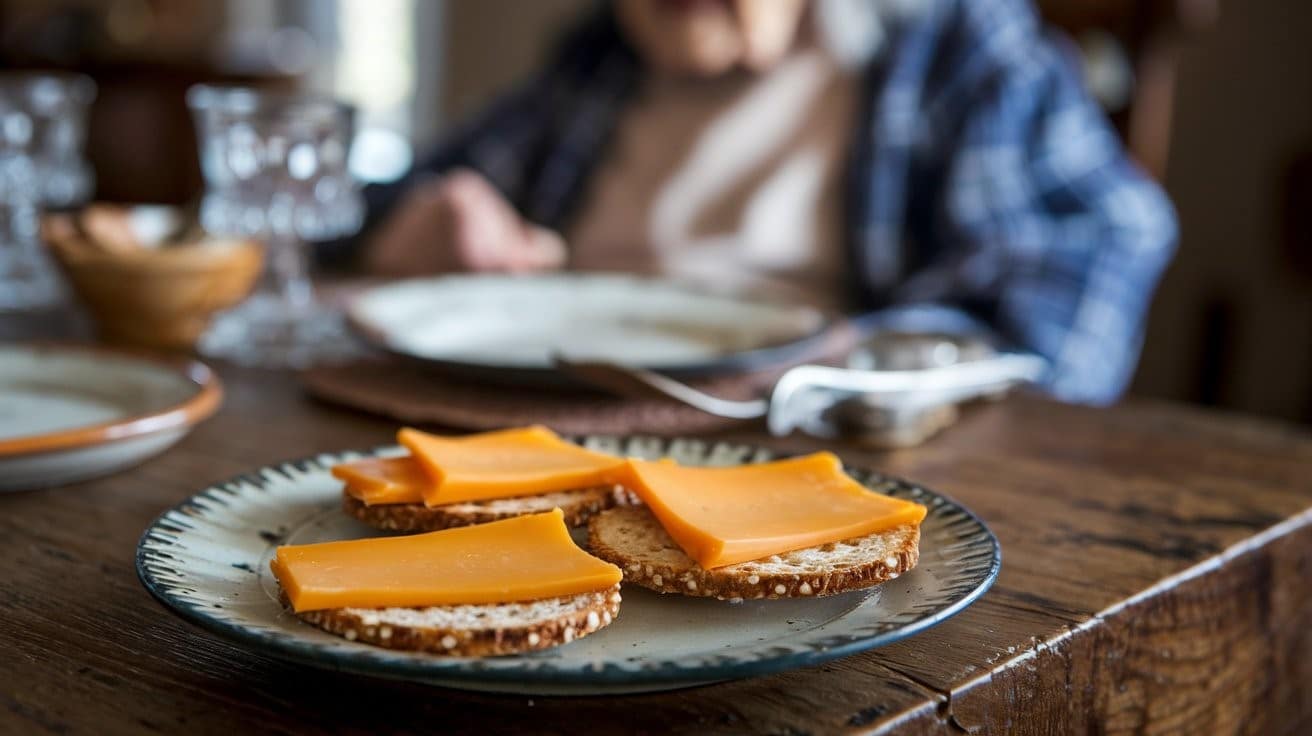 Cheese & wholegrain crackers