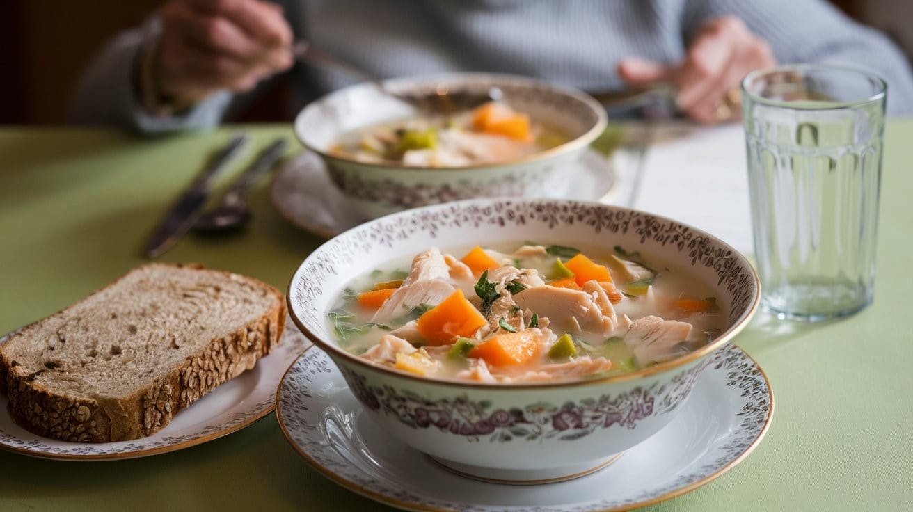 Chicken & vegetable soup