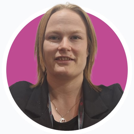 Home Care manager smiling