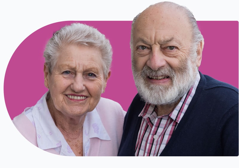 Two Live-in Care clients
