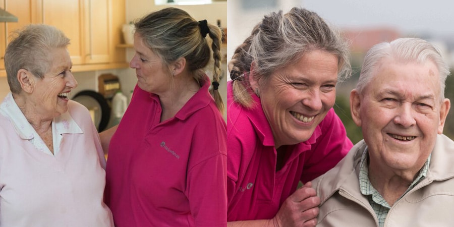 Role of a Care Assistant - spending time with clients