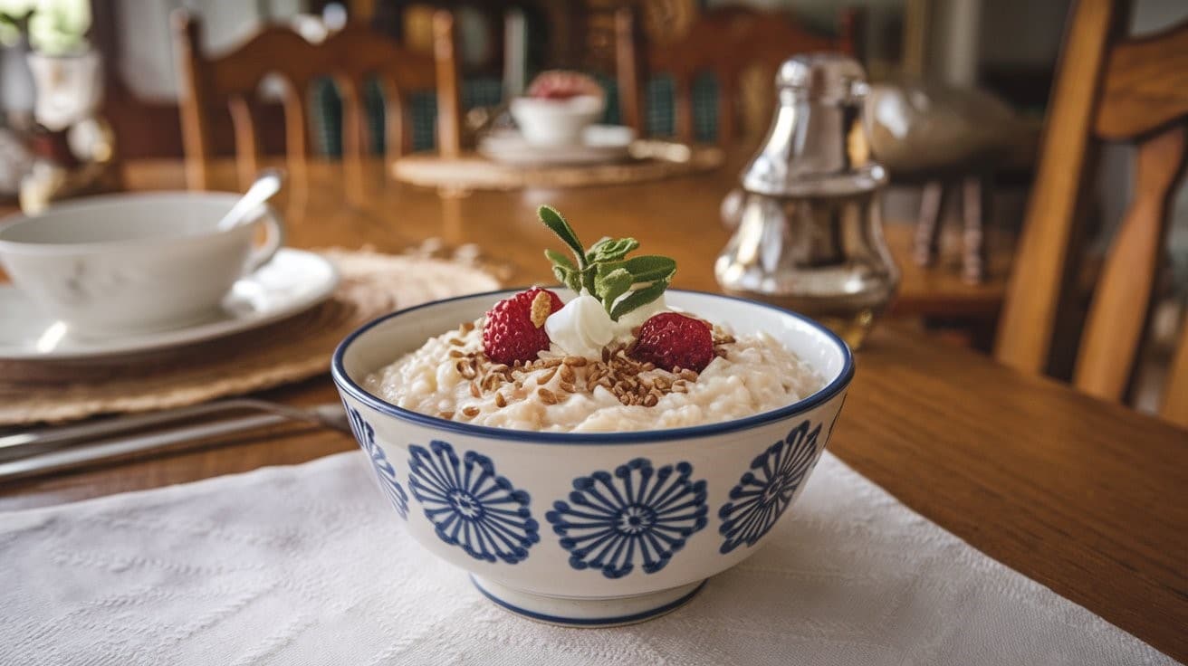 Rice pudding