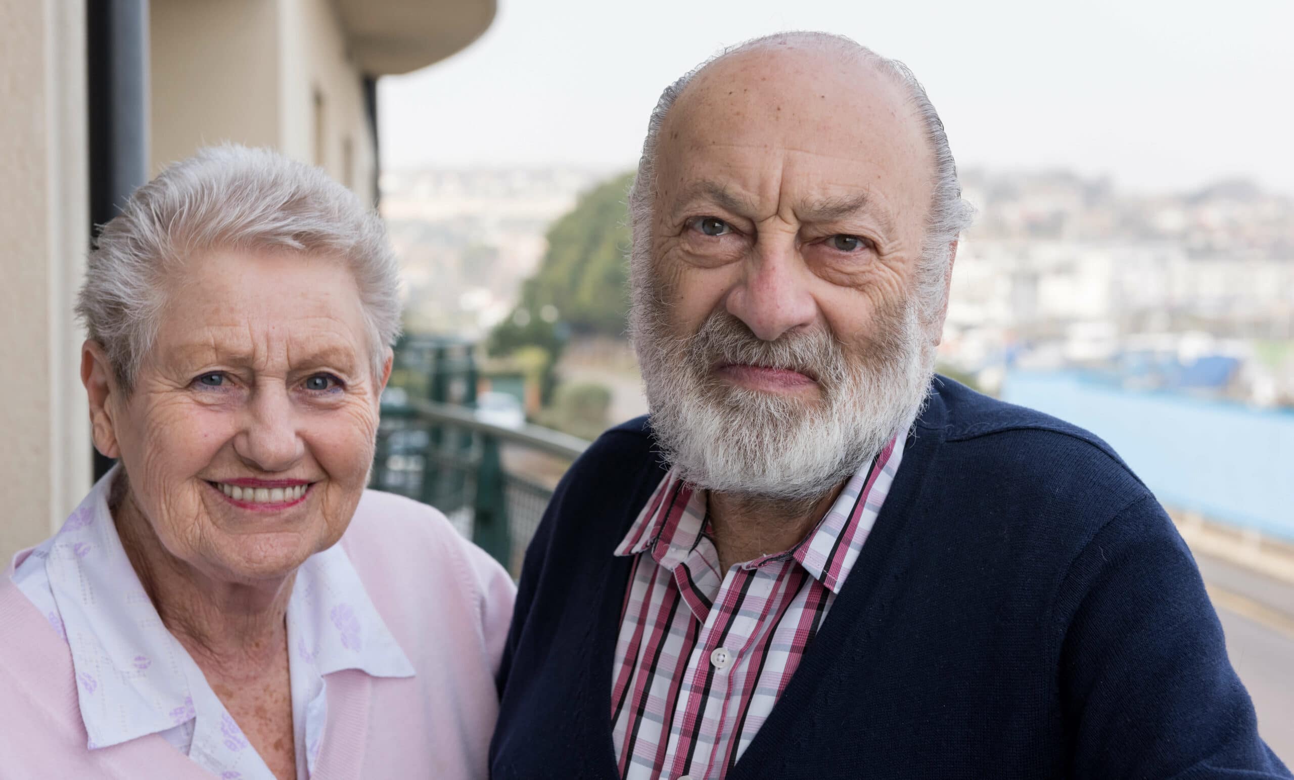 Elderly couple