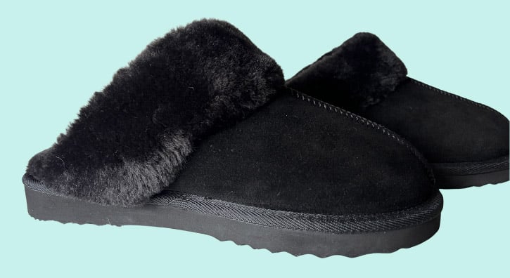 slippers as a Christmas gift idea for older men